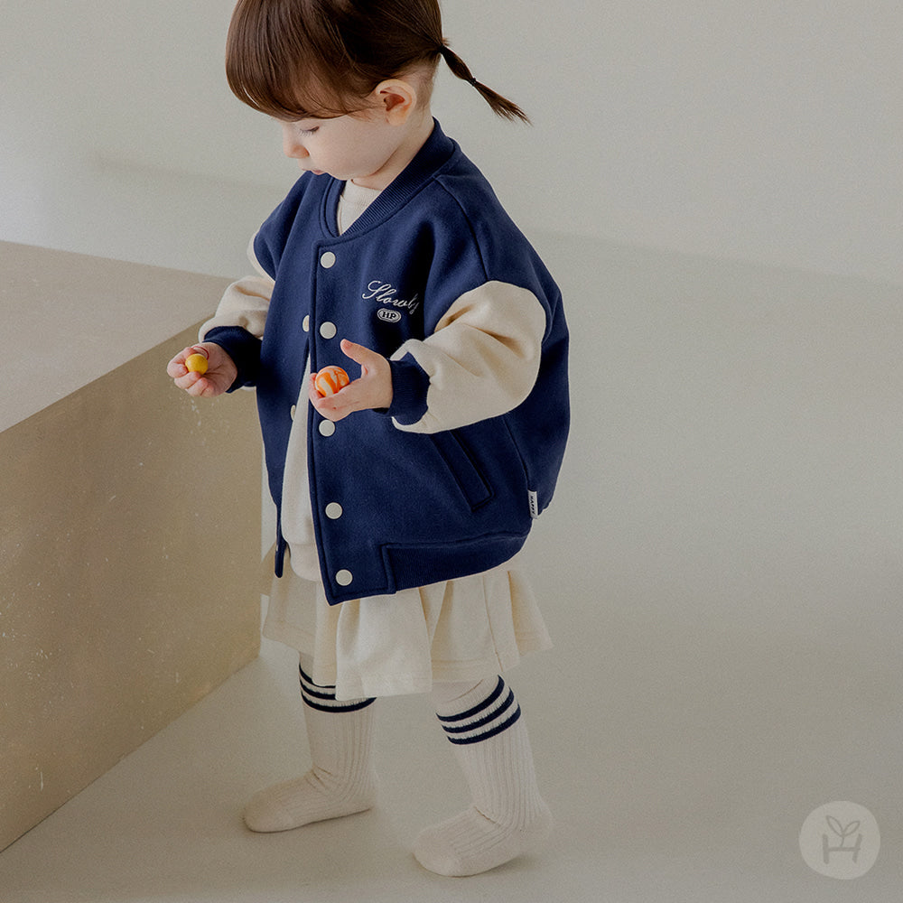 Leo Fleece Baby Varsity Jumper