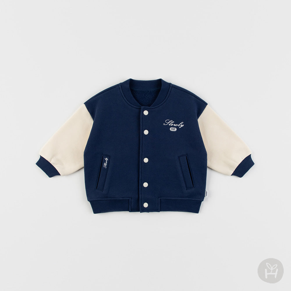 Leo Fleece Baby Varsity Jumper